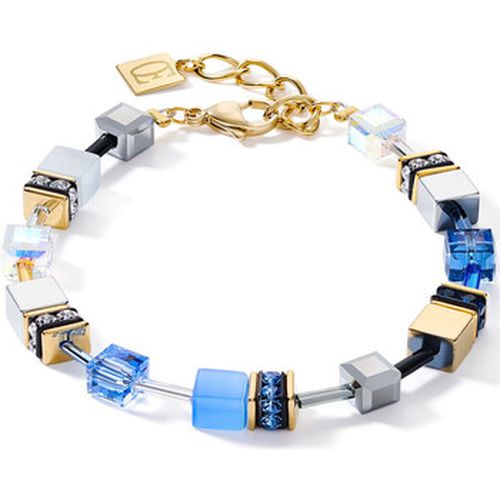 Bracelets Bracelet Géocube doré bleu - Coeur De Lion - Modalova