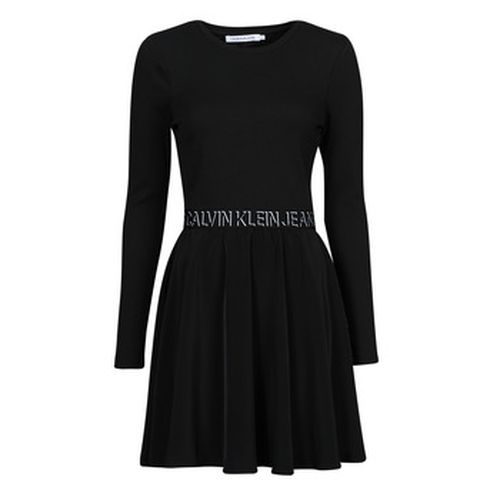 Robe courte LOGO ELASTIC DRESS - Calvin Klein Jeans - Modalova