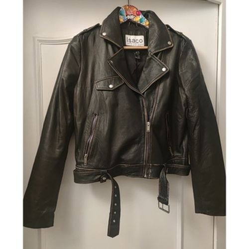 Veste Blouson cuir Perfecto - Isaco & Kawa - Modalova