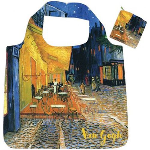 Sac Bandouliere Sac pliable Terrasse du Café le Soir de Van Gogh - Enesco - Modalova