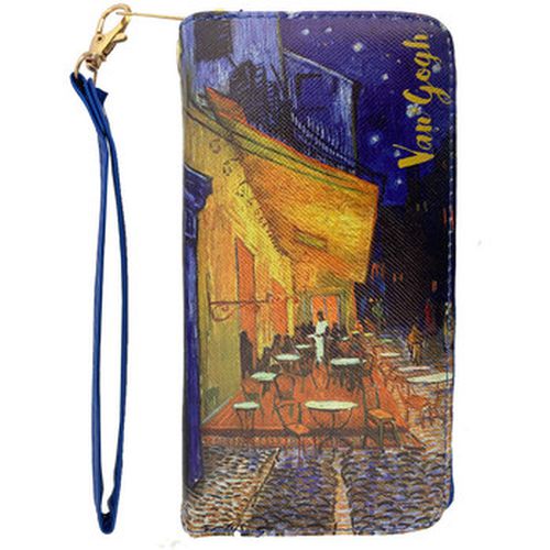 Portefeuille Grand portefeuille Terrasse du Café le Soir de Van Gogh - Enesco - Modalova