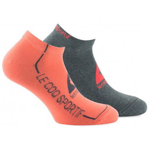 Chaussettes Lot de 2 paires d'invisibles en coton coloré - Le Coq Sportif - Modalova