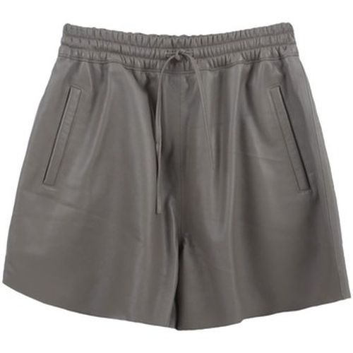 Pantalon Short en cuir ref 51954 mastic - Oakwood - Modalova