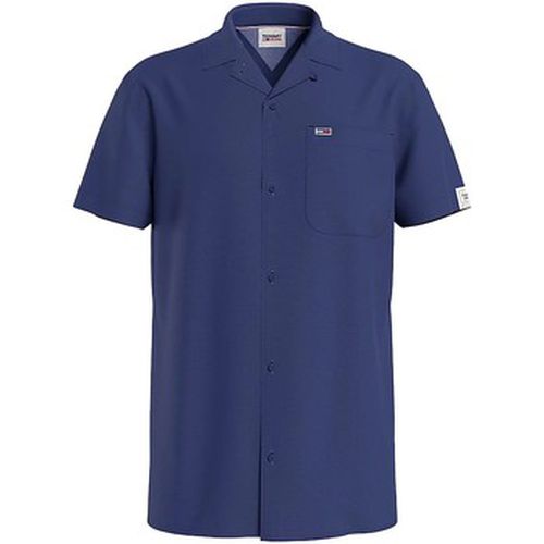 Chemise Chemise manches courtes ref 52576 C87 Marine - Tommy Jeans - Modalova