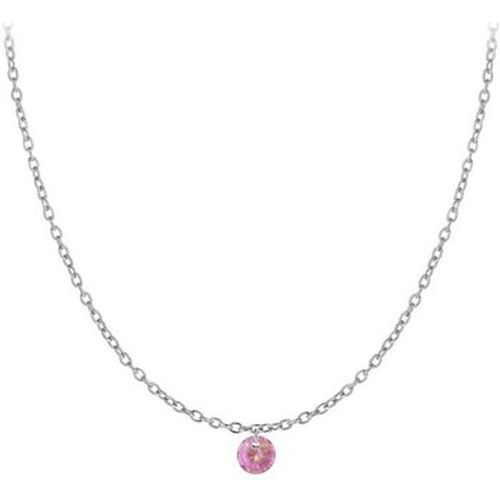 Collier B2382-ARGENT-10001-ROSE - Sc Crystal - Modalova