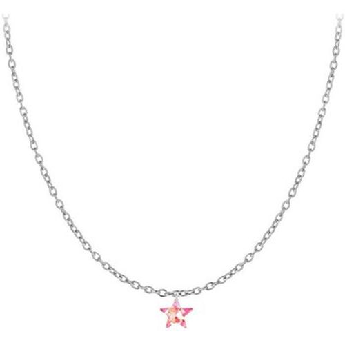 Collier B2382-ARGENT-10002-ROSE - Sc Crystal - Modalova