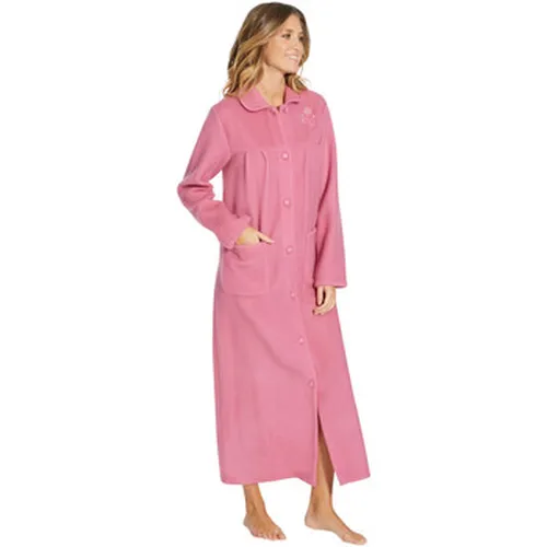 Pyjamas / Chemises de nuit by - Robe de chambre courtelle col Claudine - Daxon - Modalova