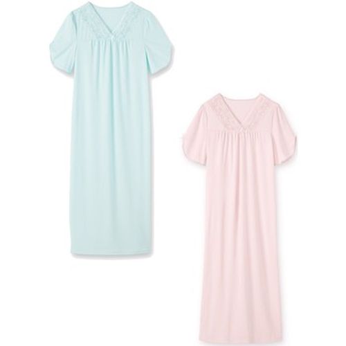 Pyjamas / Chemises de nuit by - Lot de 2 chemises de nuit - Daxon - Modalova