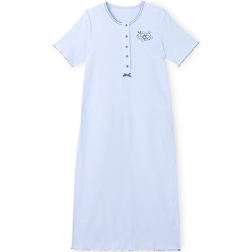 Pyjamas / Chemises de nuit by - Chemise de nuit longue coton - Daxon - Modalova