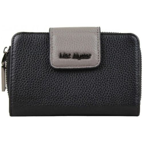 Porte-monnaie Porte monnaie - Cuir - Noir bicolore gris - Mac Alyster - Modalova