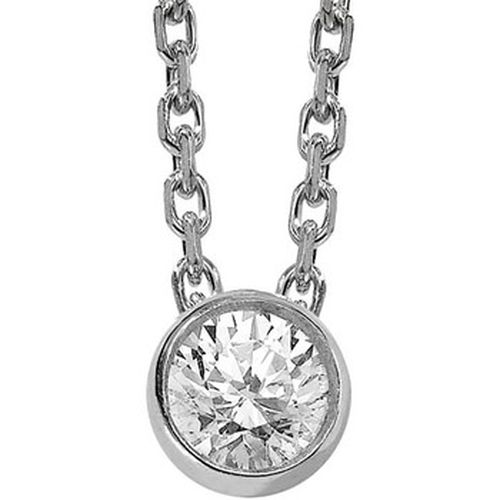 Collier Collier diamant serti clos 0.35ct or - Brillaxis - Modalova