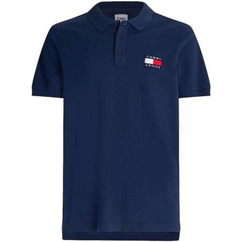 T-shirt Polo ref 53477 C87 Marine - Tommy Jeans - Modalova
