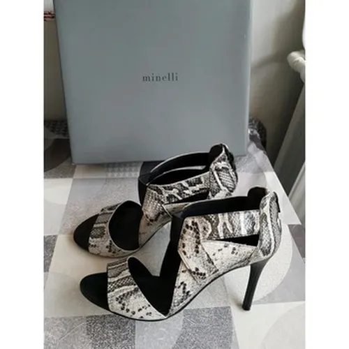 Chaussures escarpins Chaussures motifs imitation léopard - Maison Minelli - Modalova