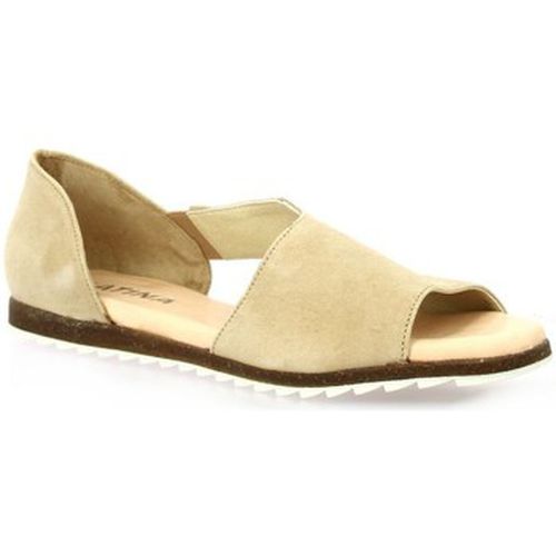 Sandales Nu pieds cuir velours - Latina - Modalova