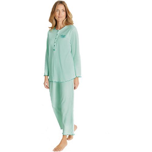 Pyjamas / Chemises de nuit by - Pyjama manches longues coton - Daxon - Modalova
