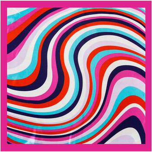 Echarpe Petit carré de Soie Multicolor Cléo Multi couleur - Alberto Cabale - Modalova