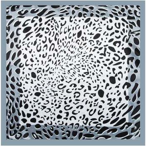 Echarpe Petit carré de Soie Leopard Cléo - Alberto Cabale - Modalova