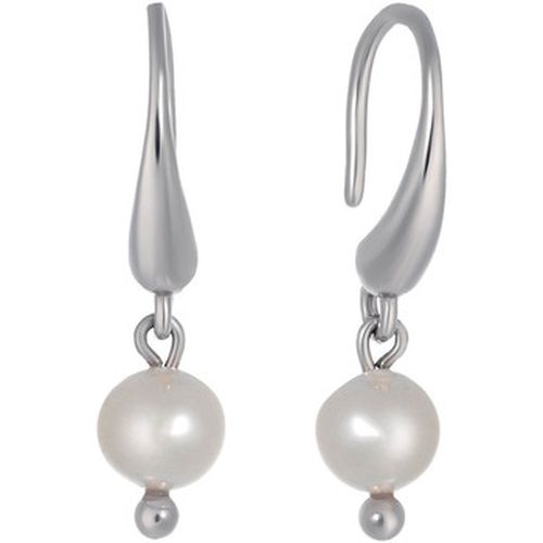 Boucles oreilles IMPRESSION boucles perle Argente Perles de culture - Mademoiselle Jolie Paris - Modalova