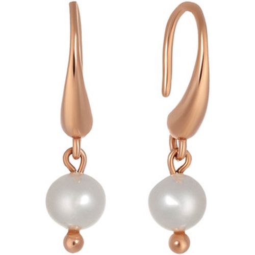 Boucles oreilles IMPRESSION boucle perle Dore Perles de culture - Mademoiselle Jolie Paris - Modalova