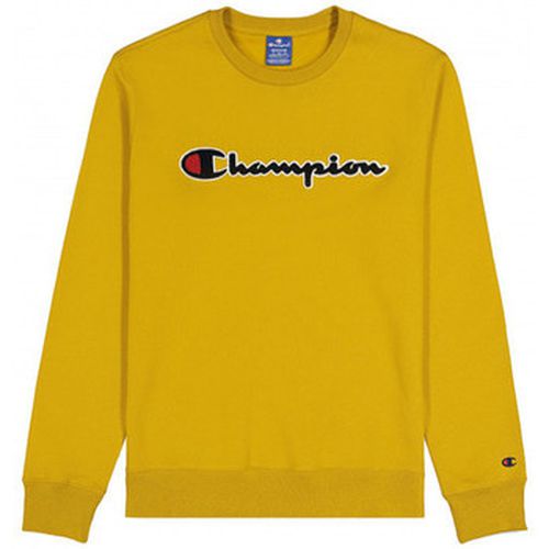 Sweat-shirt Sweat col rond moutarde - 213511 - Champion - Modalova