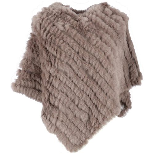 Gilet Poncho en fourrure Ref 29059 fonce - Oakwood - Modalova