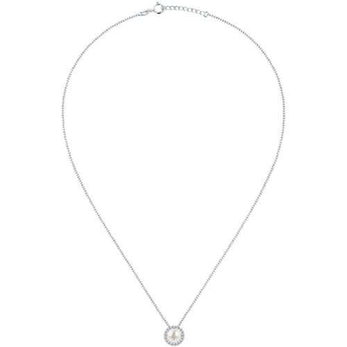 Collier Collier en argent 925/1000 et perle de synthèse - Cleor - Modalova