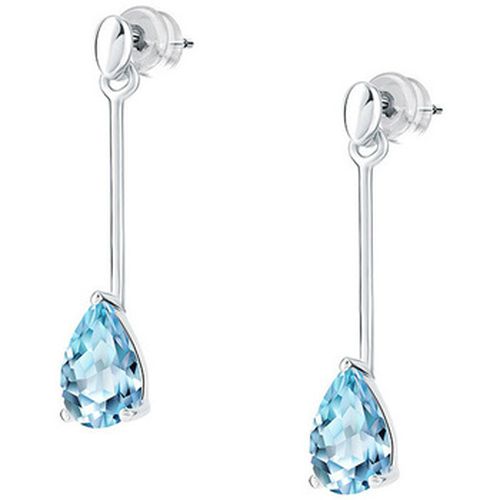 Boucles oreilles Boucles d'oreilles en or 375/1000 et topaze - Cleor - Modalova