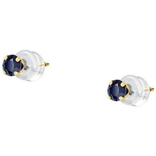 Boucles oreilles Boucles d'oreilles en or 375/1000 et saphir - Cleor - Modalova