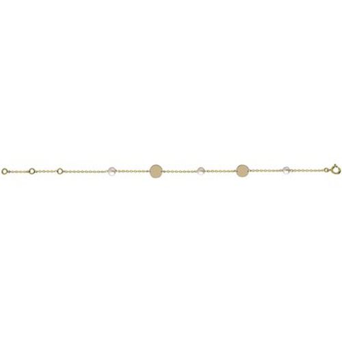 Bracelets Bracelet or avec perles d'eau douce - Brillaxis - Modalova