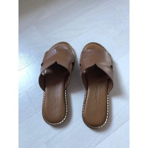 Mules Tamaris Mules en cuir marron - Tamaris - Modalova