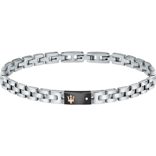 Bracelets Bracelet en acier et diamant - Maserati - Modalova