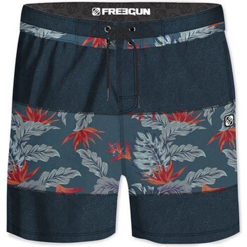 Maillots de bain Boardshort long touché coton Flow - Freegun - Modalova