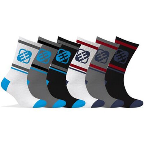 Chaussettes Lot de 6 Paires de Chaussettes Tennis assorties - Freegun - Modalova