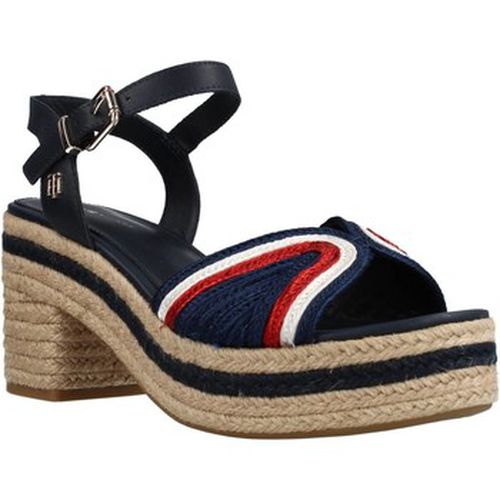 Sandales TH ARTISANAL MID HEEL SA - Tommy Hilfiger - Modalova