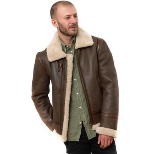 Veste BOMBARDIER DFH BROWN VIEILLI - Daytona - Modalova