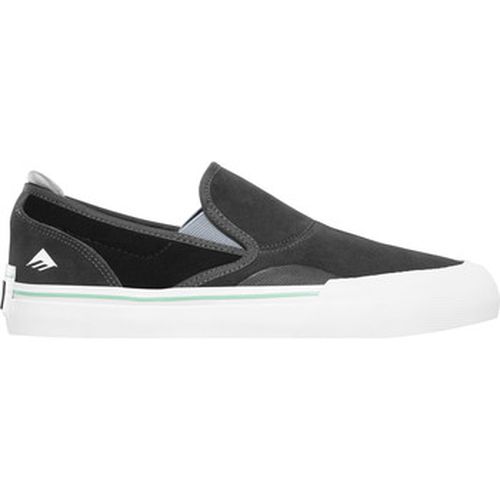 Chaussures de Skate WINO G6 SLIP ON DARK GREY BLACK - Emerica - Modalova
