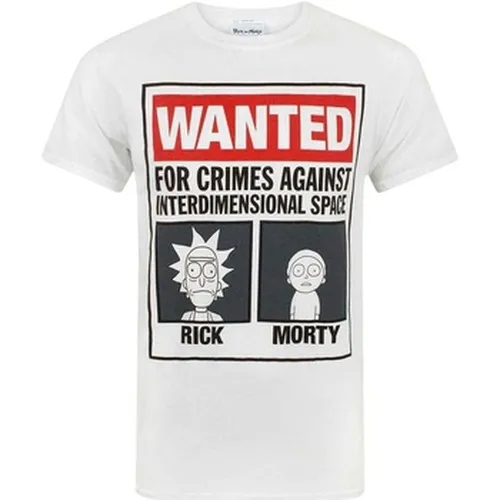T-shirt Rick And Morty Wanted - Rick And Morty - Modalova