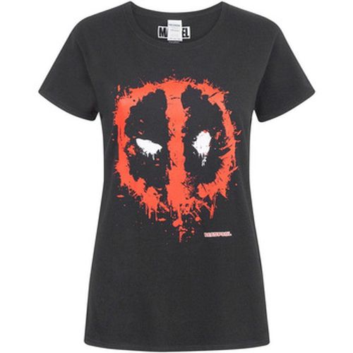 T-shirt Deadpool Splat Mask - Deadpool - Modalova