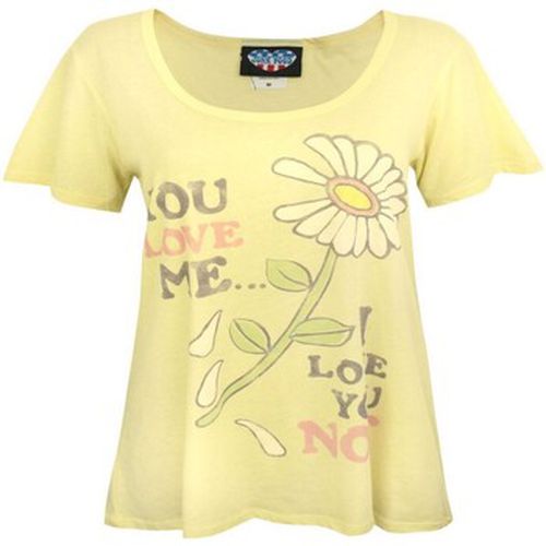 T-shirt You Love Me I Love You - Junk Food - Modalova
