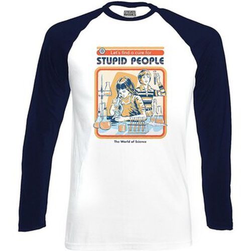 T-shirt Lets Find A Cure For Stupid People - Steven Rhodes - Modalova