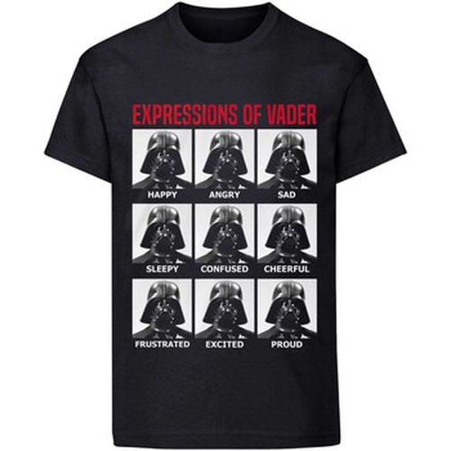 T-shirt Expressions Of Vader - Disney - Modalova