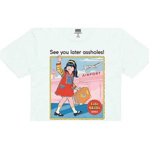 T-shirt See You Later Assholes - Steven Rhodes - Modalova
