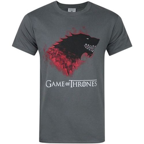 T-shirt Bloody Direwolf - Game Of Thrones - Modalova