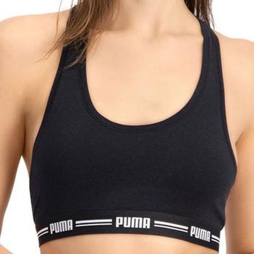 Puma - Training Desert - Brassière de sport avec bande pour maintien  renforcé - Noir