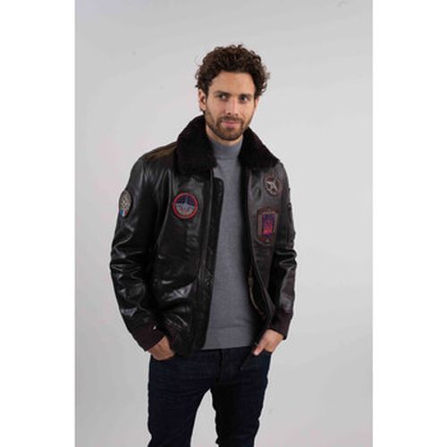 Blouson Redskins Cuir ATHOS ALPHA - Redskins - Modalova