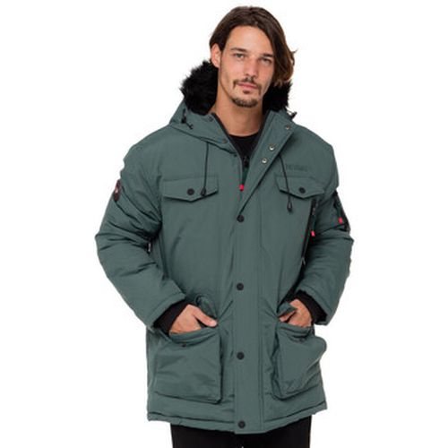 Parka Parka Coquin - capuche avec bord façon fourrure - Geographical Norway - Modalova