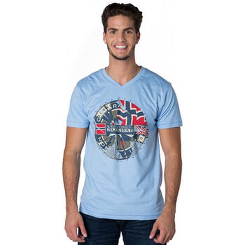 T-shirt T-shirt - col V - imprimé - Geographical Norway - Modalova