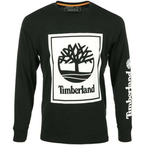 T-shirt Stack Logo Tee LS - Timberland - Modalova