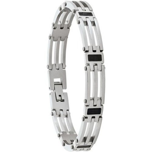 Bracelets Bracelet Danaos acier et carbone - Jourdan - Modalova