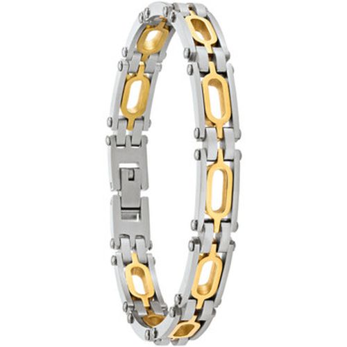 Bracelets Bracelet Apollo acier blanc et doré - Jourdan - Modalova